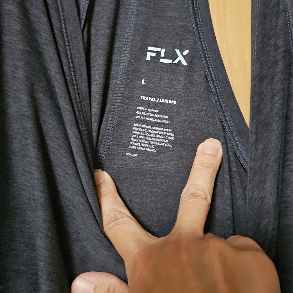 FLX Dark Gray Travel Leisure Jumper